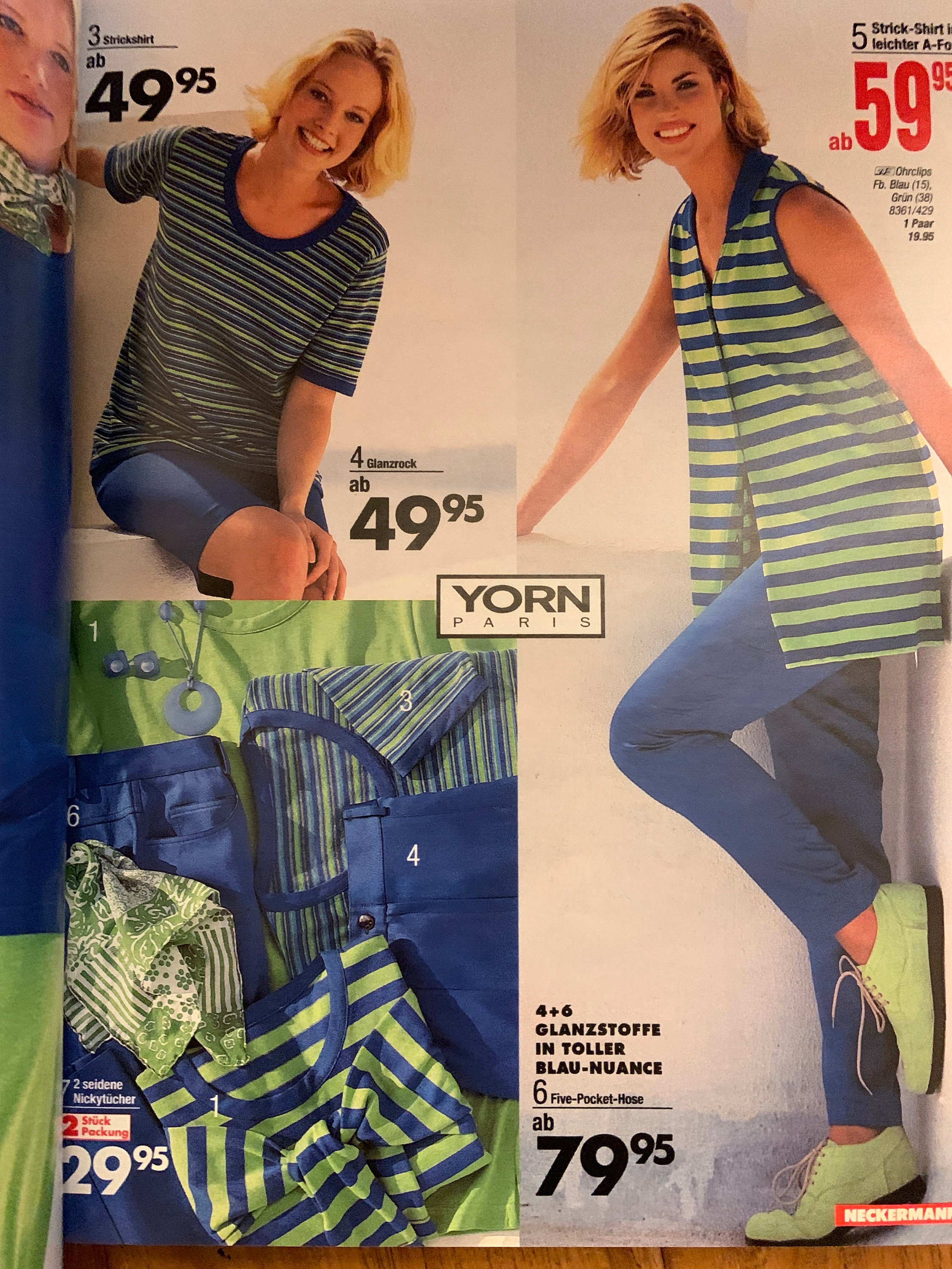 Catalogue de mode vintage Neckermann Ete 1997 Allemand Etsy France