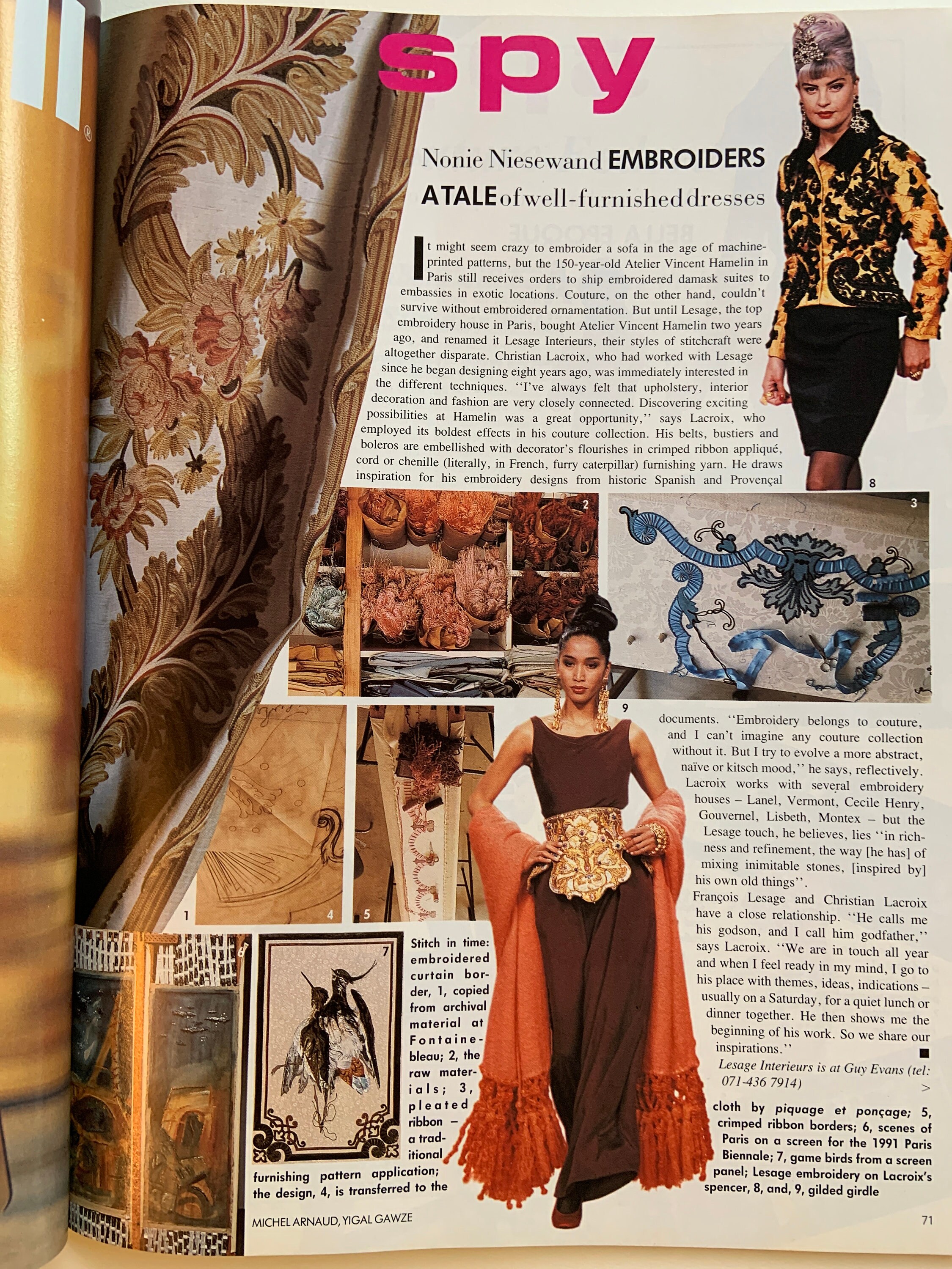 Vintage Vogue May 1991 British - Etsy