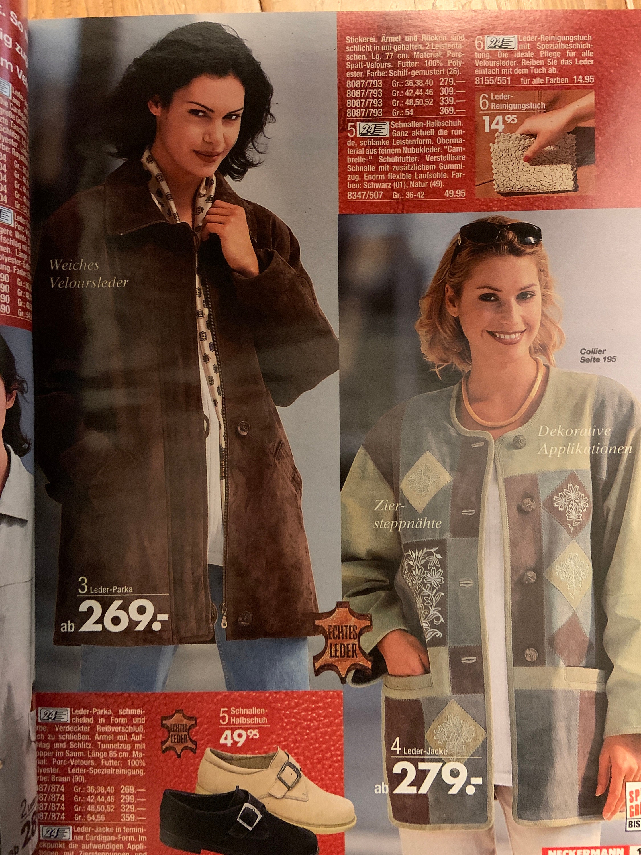 Vintage Fashion Catalog Neckermann Summer 1997 German Etsy