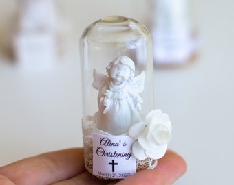 10pcs Personalized Baptism Girl Favors, Baptism Boy Favors, Christening Favors, Party Favors, Angel Favors, Baby Shower Favor, 1st Communion