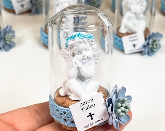 10pcs Personalized Baptism Favors, Christening favors, Baptism For a Boy, Baptism For a Girl, Party Favors, Angel Favors, Baby Shower Favors