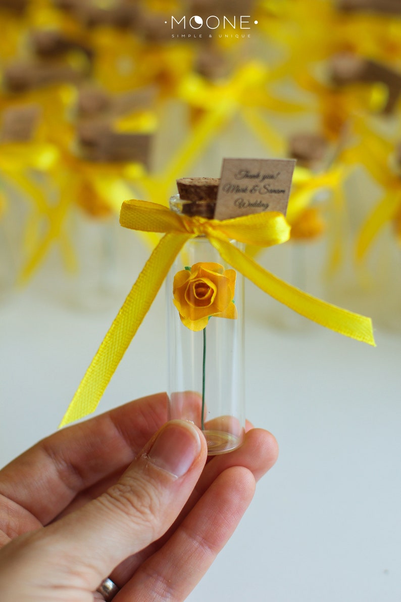 Wedding favors for guests, Beauty and the Beast, Rose Dome favors, Domes, Belle Favors, Disney Favor, Birthday Favor, Sweet 16, Cheap Favors Yellow