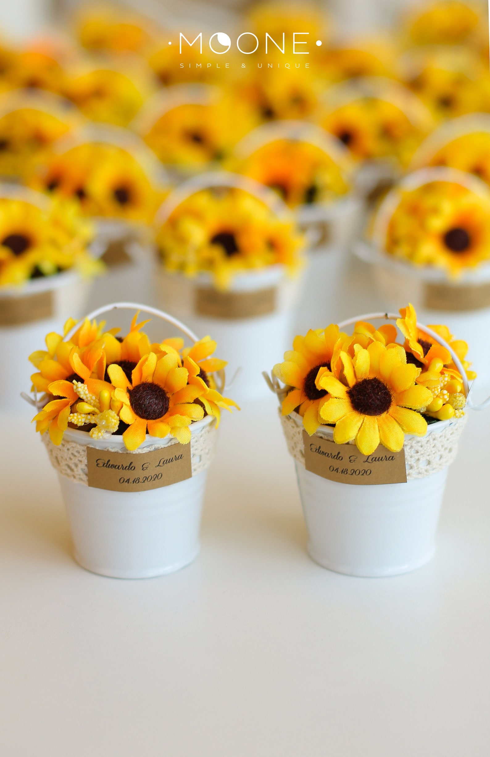 10pcs Sunflower Wedding Favors for Guests Sunflower Party Etsy UK
