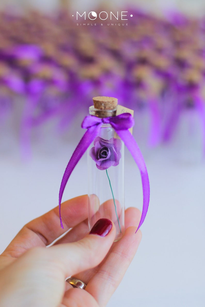 Wedding favors for guests, Beauty and the Beast, Rose Dome favors, Domes, Belle Favors, Disney Favor, Birthday Favor, Sweet 16, Cheap Favors Purple