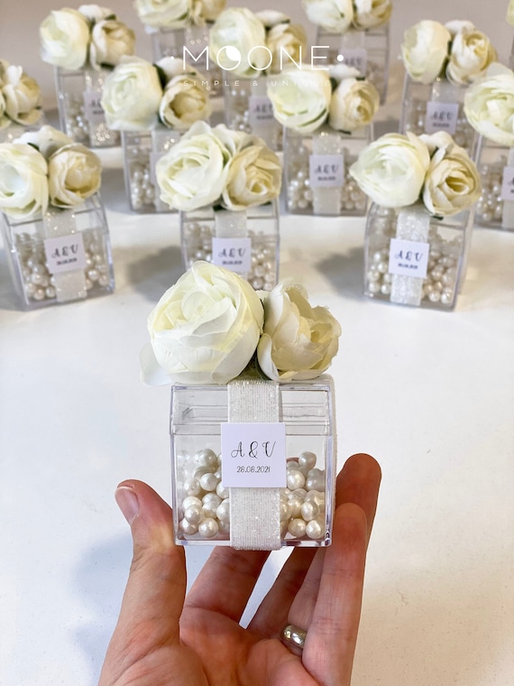 5pcs Wedding Favors for Guests Wedding Favor Boxes Cube White Favors Baby Shower Favors Bridal Shower Favor Birthday Favors Sweet 16 Etsy UK