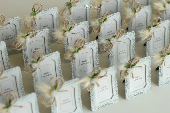 10pcs Vintage Retro Mini Photo Frame Wedding Favors For