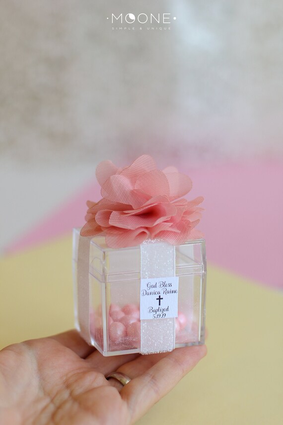 christening favours girl
