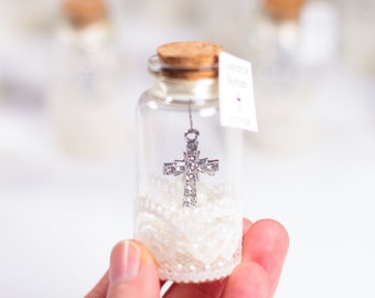 10pcs Baptism Favors, Baptism for a boy, Baptism for a girl, Christening favors, Wedding favors for guests, White Favors, Baptism Cross Gift