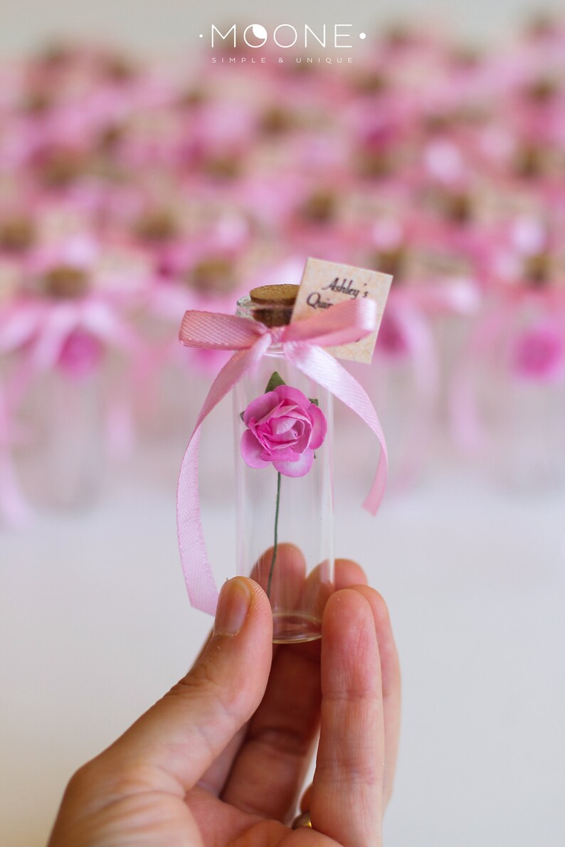 Wedding favors for guests, Beauty and the Beast, Rose Dome favors, Domes, Belle Favors, Disney Favor, Birthday Favor, Sweet 16, Cheap Favors Pink