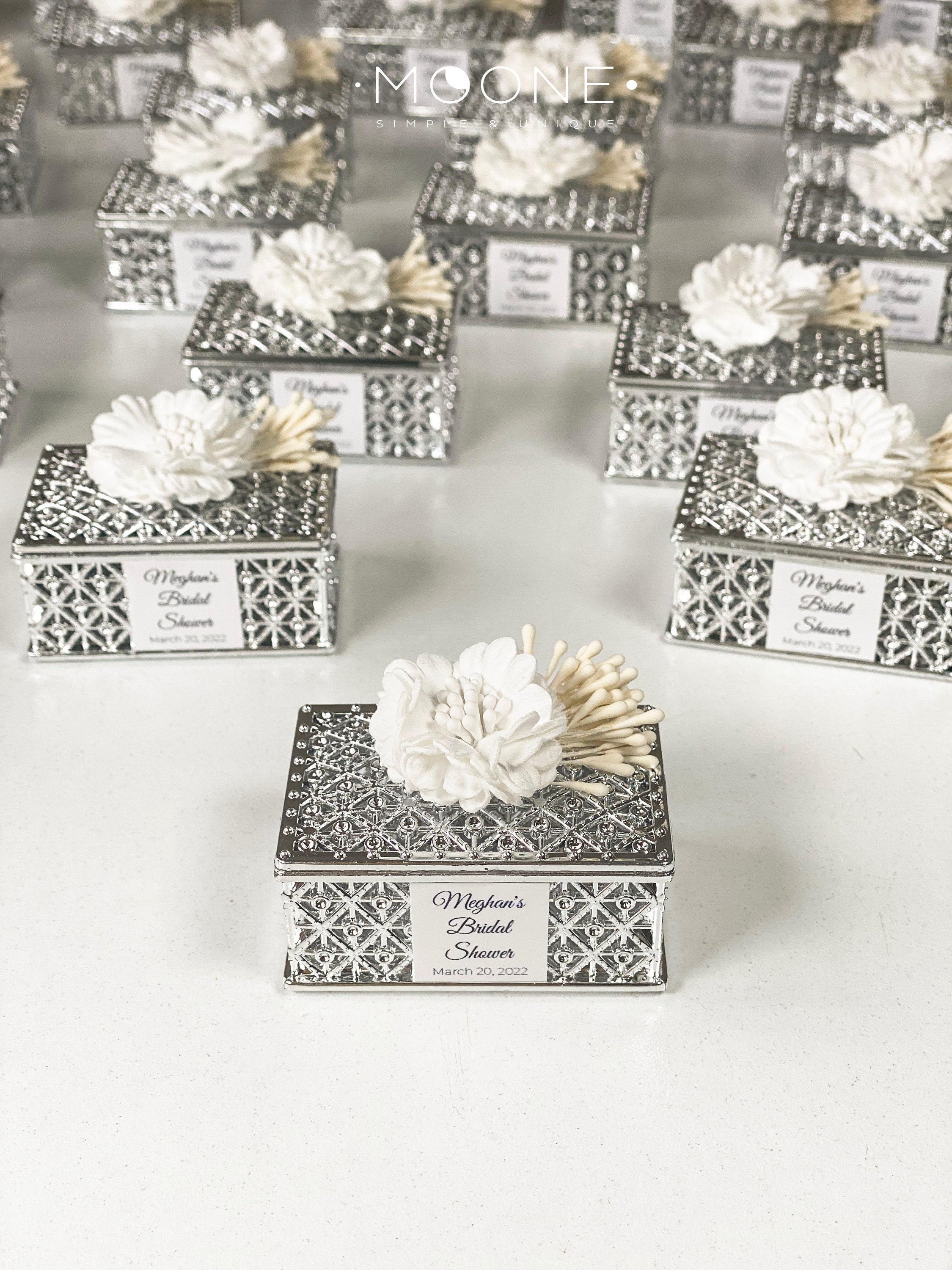 SagaSave 10pcs Square Boxes Clear Gifts Box DIY Wedding Party