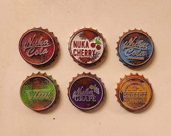 ヌカコーラのボトルキャップ各種 - Fallout - Etsy 日本