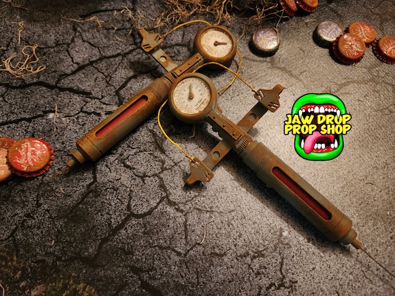 Fallout Inspired Stimpak Prop for Vault Dweller Cosplay and