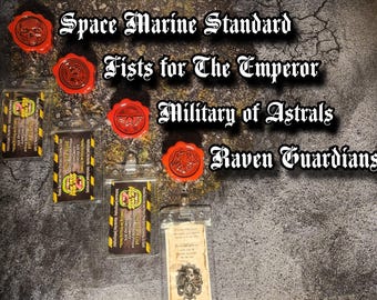 Sigil of the Space Marine Retractable Identification Holder
