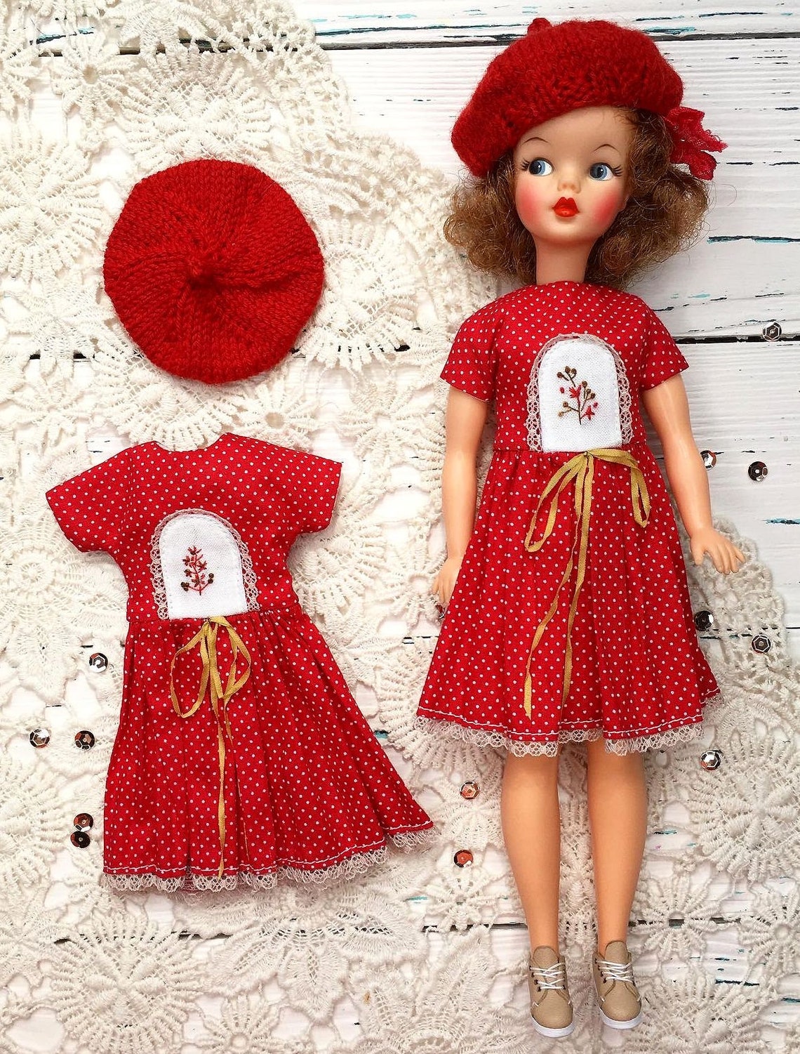 PDF Sewing Pattern for Tammy12 inch doll body size Dress Etsy