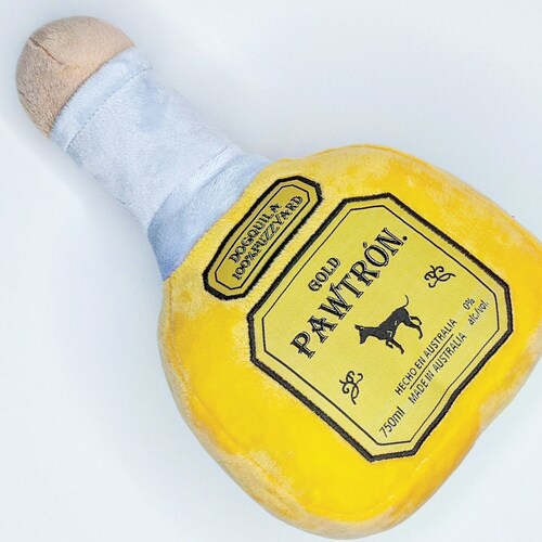 Cute Large Dog Toy Alcohol Pawtron patron Tequila Beer Etsy