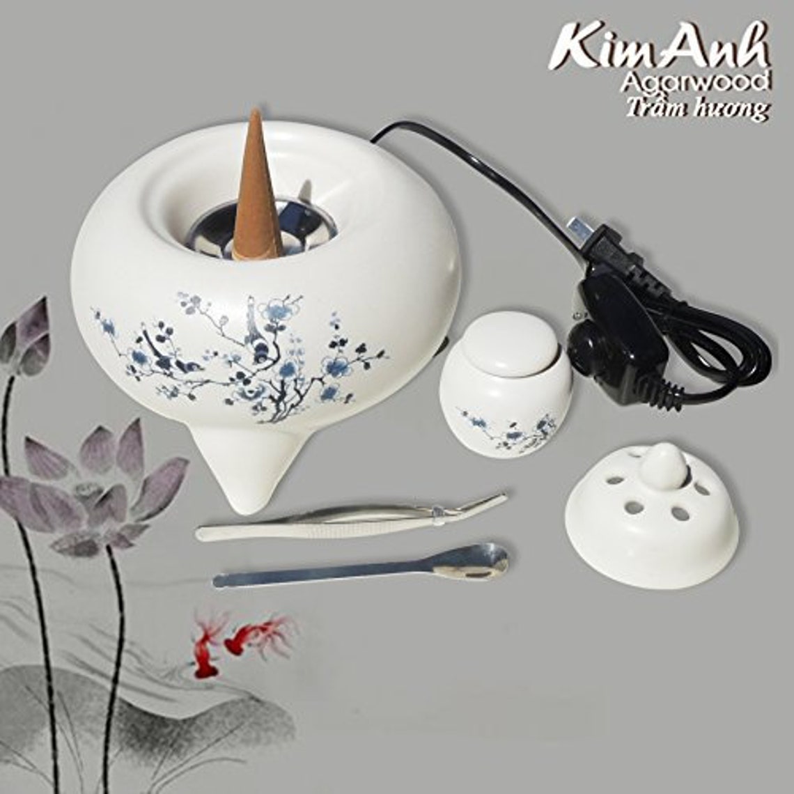 Electric Incense Burners, Electric Incense Heater for Agarwood Powder