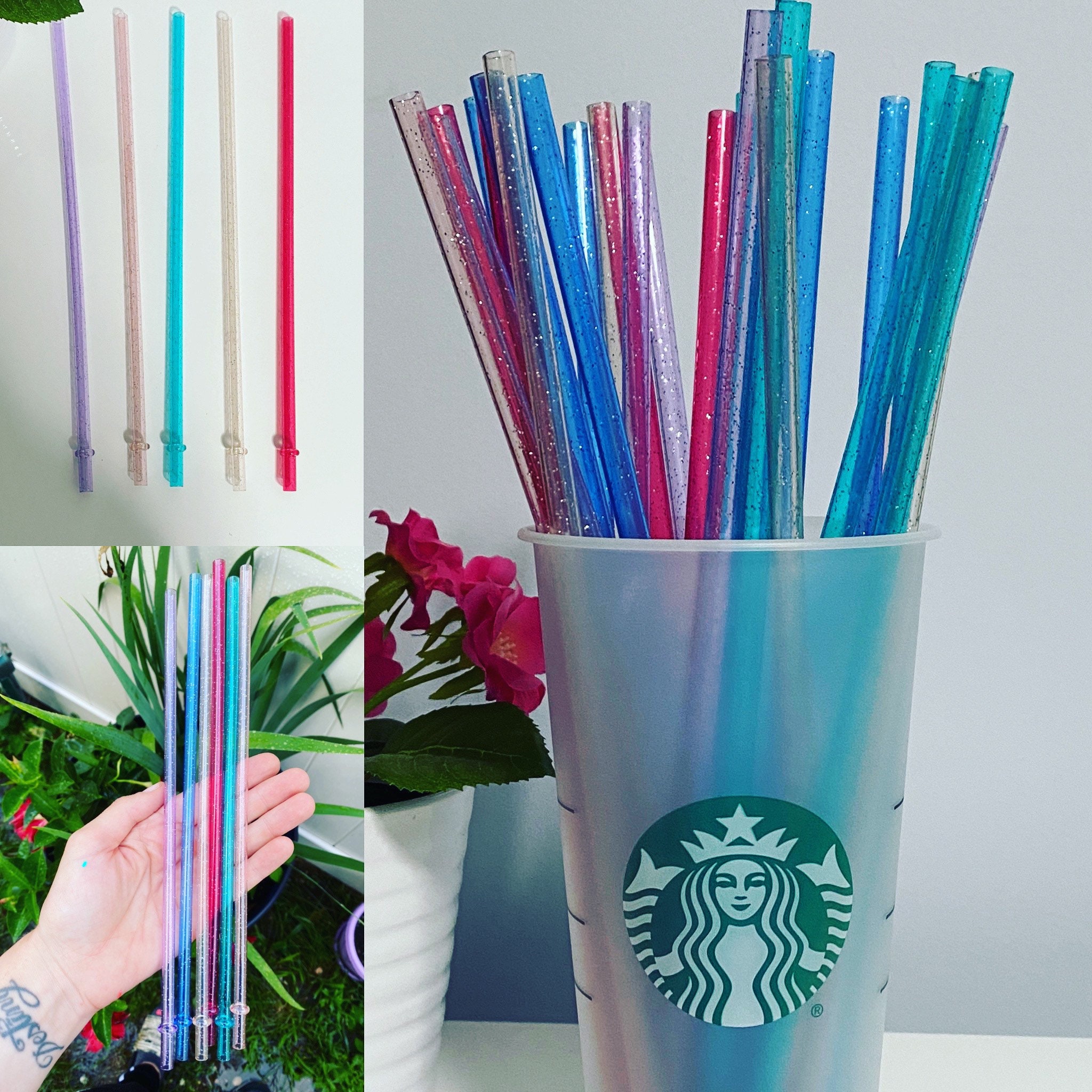 Tumbler Replacement Straws Glitter Replacement Straws Skinny Etsy