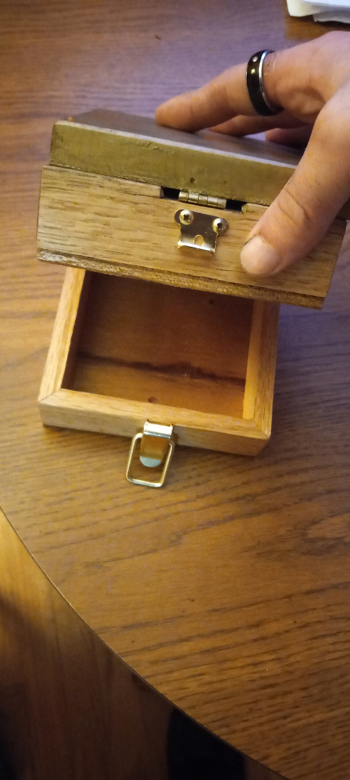 Wooden Stash Box with/without hidden compartment Etsy