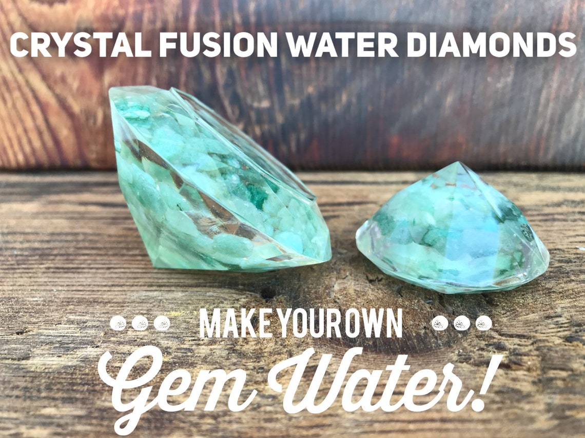Crystal Fusion Water Diamonds assorted varieties Gemstone at Etsy
