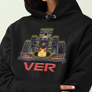 Max Verstappen Hoodie / F1 Red Bull Racing Team / Formula 1 Fans Keep Warm Clothing / Racing Car #33 Formula One Art Gift/ We Ship Worldwide