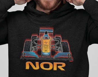Lando Norris F1 Hoodie: McLaren Racing Fan Gift