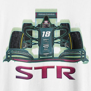 Stroll Shirt Aston Martin Racing Car 18,Formula One Print F1 Drivers T-Shirt,Lance Stroll Gift Tee, 2022 New Car Designs