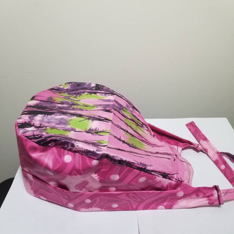 Tie dye UNISEX Scrub cap,Surgical cap,Nurse cap .