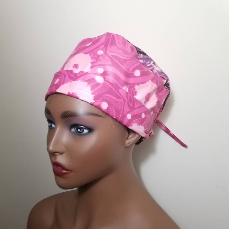 Tie dye UNISEX Scrub cap,Surgical cap,Nurse cap .
