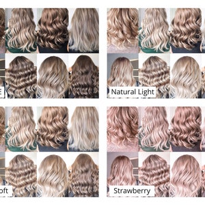 14 HAIR BALAYAGE Lightroom Presets Hair Salon Filters Hair Stylist Presets Hair Style Filter Hair Preset Beauty Presets Instagram image 6