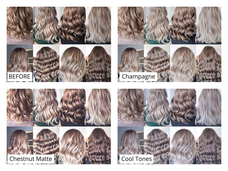 14 HAIR BALAYAGE Lightroom Presets Hair Salon Filters Hair Stylist Presets Hair Style Filter Hair Preset Beauty Presets Instagram image 9