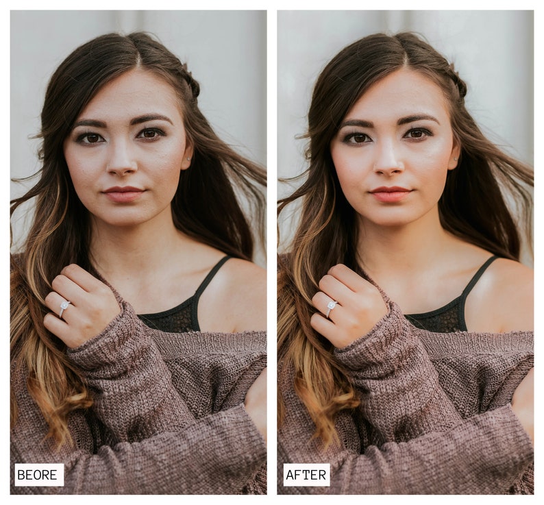 20 PORTRAIT SKIN Lightroom Presets Beauty Pro Selfie Etsy