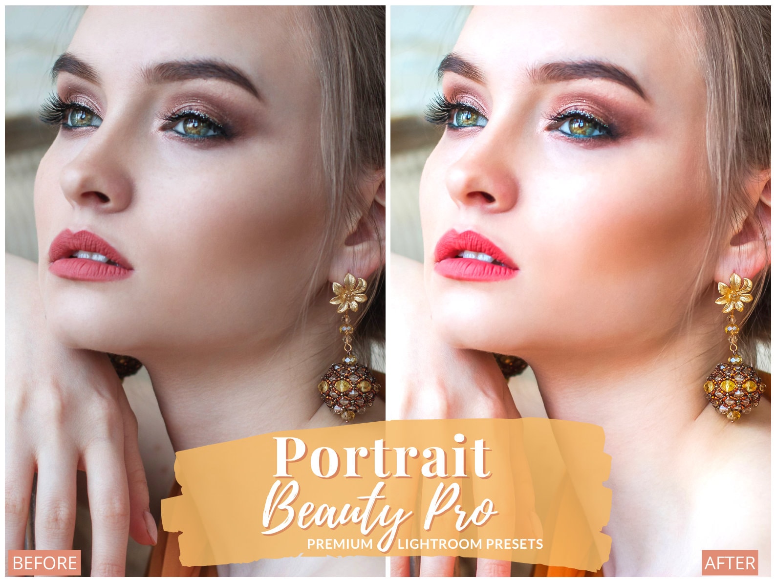 20 PORTRAIT SKIN Lightroom Presets Beauty Pro Selfie pic image