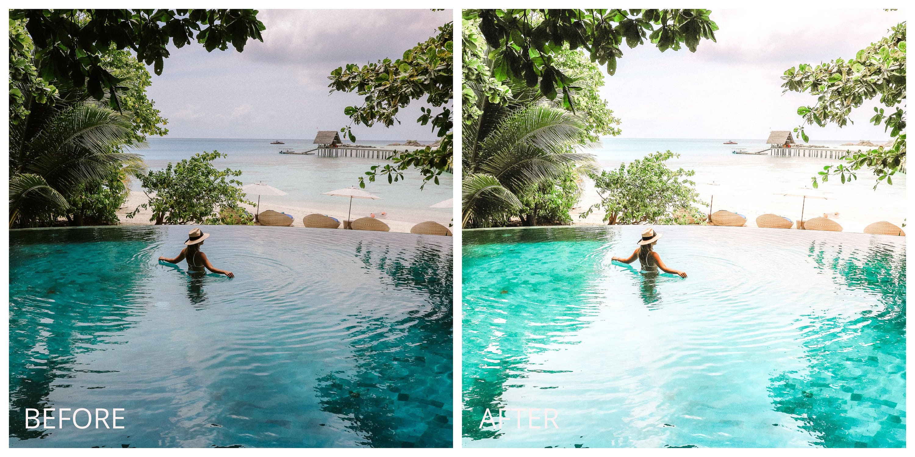 Photography Visual Arts Blue Water Filter Summer Travel Beach Filters