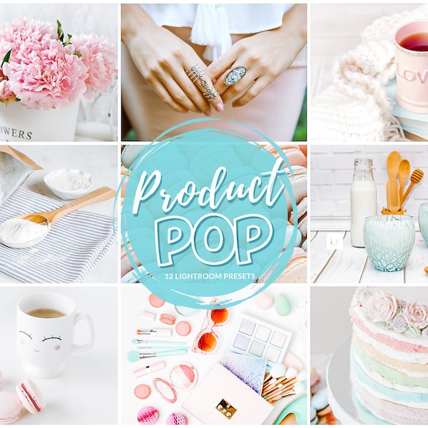 12 PRODUKTDETAIL Lightroom Presets | Boutique Produkte Presets | Flaylay | Etsy PoshMark Filter | Sauberes und helles Produkt Pop Preset