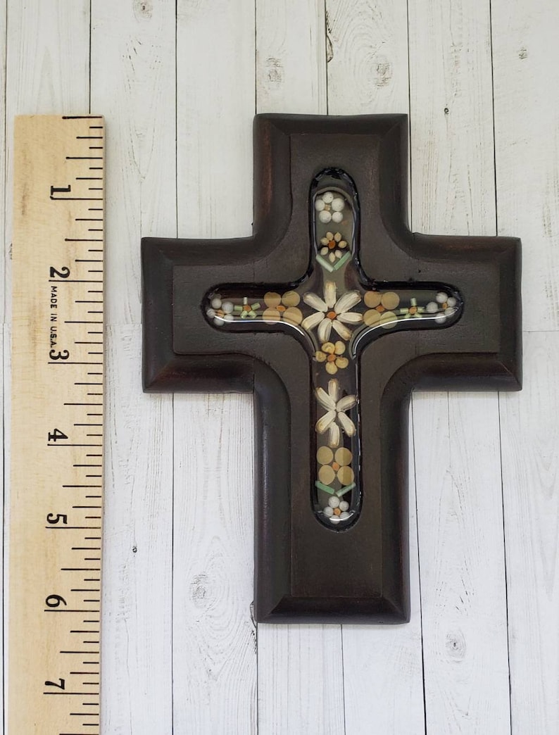 Wooden Crosses Wall Décor Catholic Cross For Wall Gifts Etsy