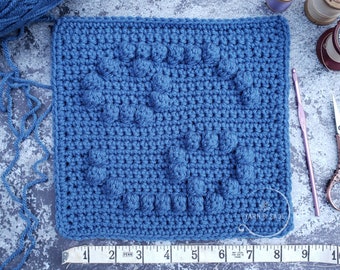 Cancer Afghan Block Crochet Pattern