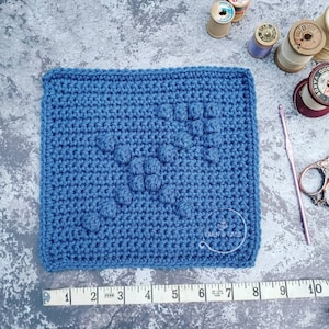 Sagittarius Afghan Block Crochet Pattern