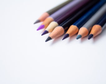 Stock Photography, Stock art supplies photography, Color pencils stock photography, Instant download, High Res digital file