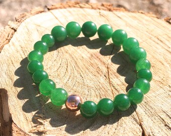 Pulseira Abundance Bloom | Aventurina com Cobre