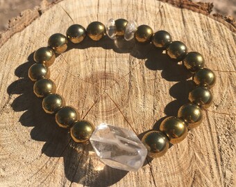Hélios Dourado | Hematita, Quartzo