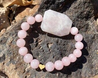 Pulseira Infiniti Quartzo Rosa