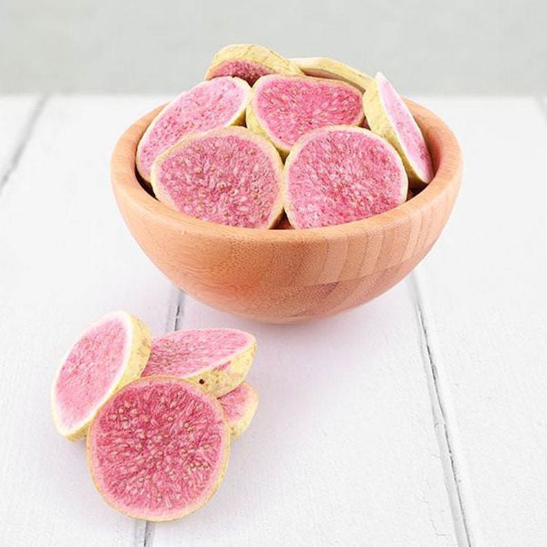 6 Packs Freeze Dried Sliced Figs 100 Natural Etsy