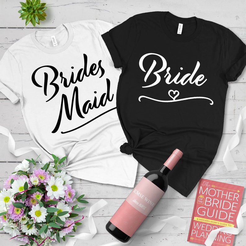 Shirts Bridesmaid Proposal Bride Shirt 