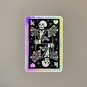 The Killer of Hearts Holographischer Aufkleber
