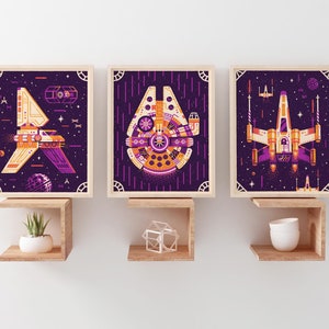 Star Wars Triptych Screenprint Posters