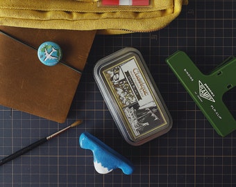 Red 3 Colors WRP02 Blue Multipurpose Ink Pad Large Ink Pad Green Inkpad,Tin Box