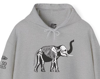 Mammoth Bones Hoodie / Not So Civilized / Archaeology Gift