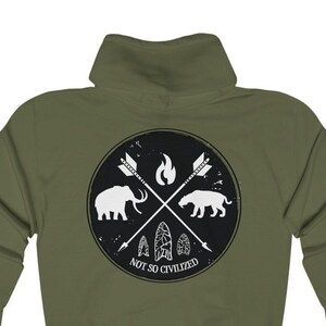 Not So Civilized Lithics Hoodie / Not So Civilized / Flint Knapper Gift