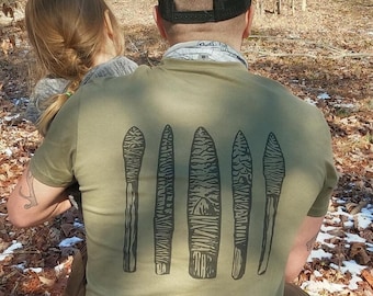 Choose your Weapon Tee / Not So Civilized /  Flint Knapper Gift