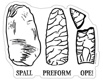 Spall - Preform - OPE! Sticker
